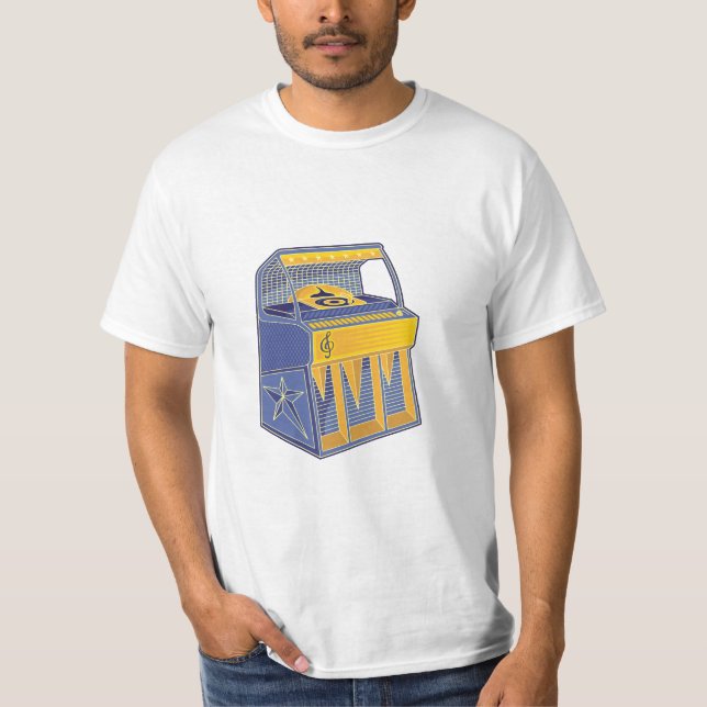 Retro Jukebox T-Shirt (Vorderseite)