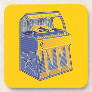 Retro Jukebox Untersetzer