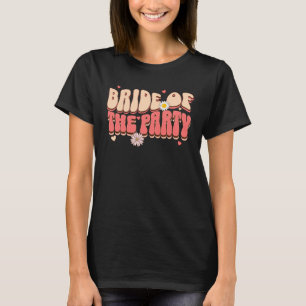 Retro Junggeselinnen-Abschied Bride des Party, das T-Shirt