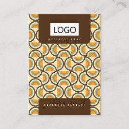 Retro Juwelierohrringe - Netzklace-Display-Karte Visitenkarte