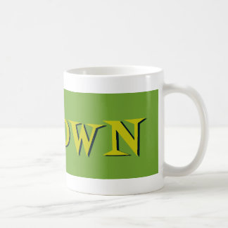 Retro K*Town Avocado Gold Kaffeetasse