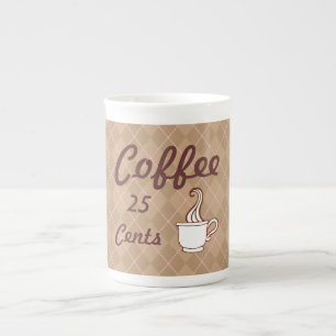 Retro-Kaffeetasse Geschenk Prozellantasse