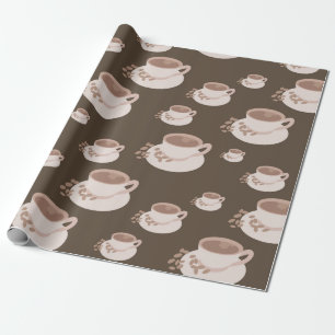 Retro-Kaffeetasse Untersetzer Heiße Schokolade Ges Geschenkpapier