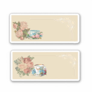 Retro-Kaffeezeit Aufkleber