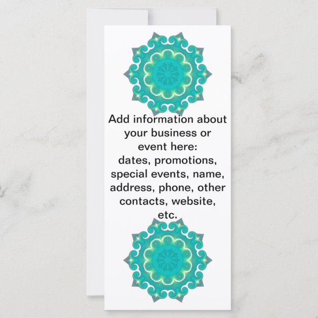 Retro Kaleidoscope Abstrakt (Vorderseite)