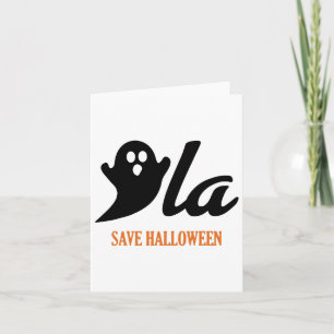 Retro Kamala Harris Halloween 2024 Comma La Ghost Karte