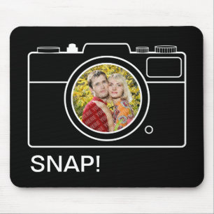 Retro-Kamera-Foto-Vorlage-Mauspad Mousepad