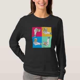 Retro-Kamera-Fotografie Foto machen T-Shirt