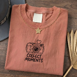 Retro-Kamera-Grafik-T-Shirt für Fotografie-Liebhab T-Shirt