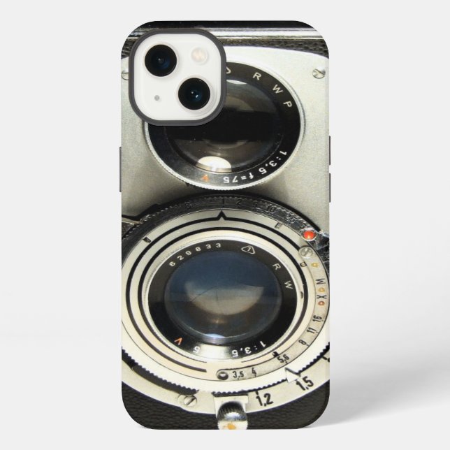 Retro Kamera iPhone Hülle (Rückseite)