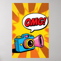 Retro-Kamera Pop-Art