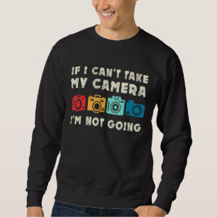 Retro-Kamera Vintag Fotograf Fotografie Sweatshirt