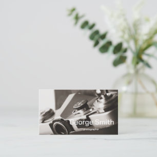 Retro-Kamera Visitenkarte