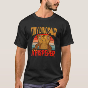 Retro-Kammgecko-Wimpern-Echse-Reptil-Herpeto T-Shirt