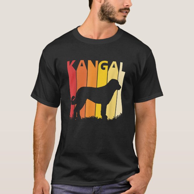 Retro Kangal Dog Frohe Weihnachtsgeschenk T-Shirt (Vorderseite)