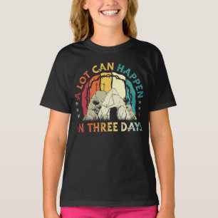 Retro kann in 3 Tagen angesagter Ostern viel passi T-Shirt
