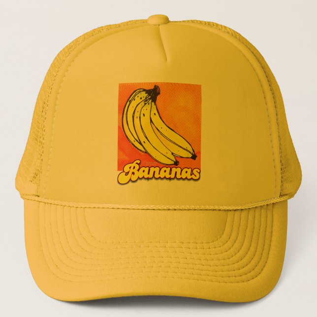 Retro Kappe der Bananen (Vorderseite)