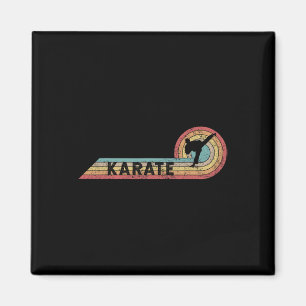 Retro-Karate-Vintage-Player-Filmstreifen Magnet
