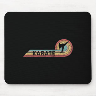 Retro-Karate-Vintage-Player-Filmstreifen Mousepad