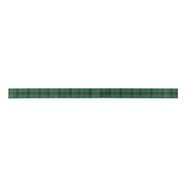 Retro Kariert Tartan Green Davidson Satinband