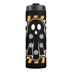 Retro-Karo-Geist Thermosbecher