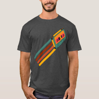 Retro-Kassette 70er Humor T-Shirt