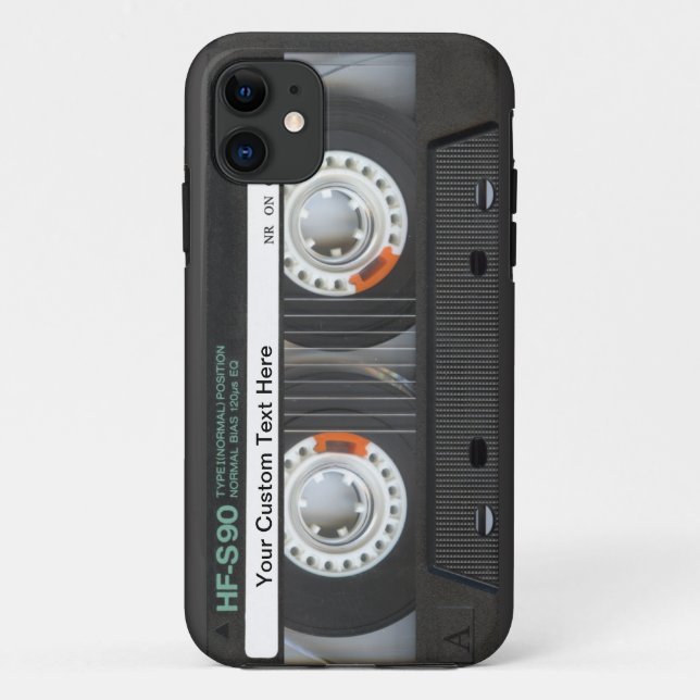 Retro Kassette Case-Mate iPhone Hülle (Rückseite)