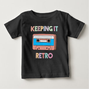 Retro-Kassette Design Baby T-shirt