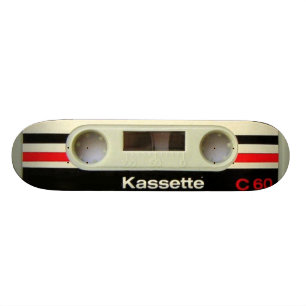 Retro Kassette Geeky nerdy Achtzigerjahre Kassette Skateboard