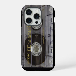 Retro-Kassette iPhone 15 Pro Hülle