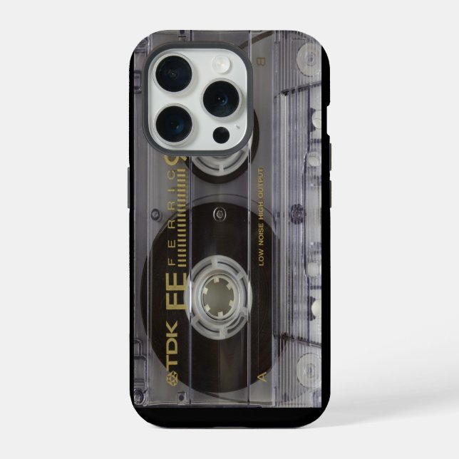 Retro-Kassette iPhone Hülle (Rückseite)