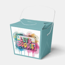 Retro-Kassette Lass uns Boogie Erwachsenen-Geburts