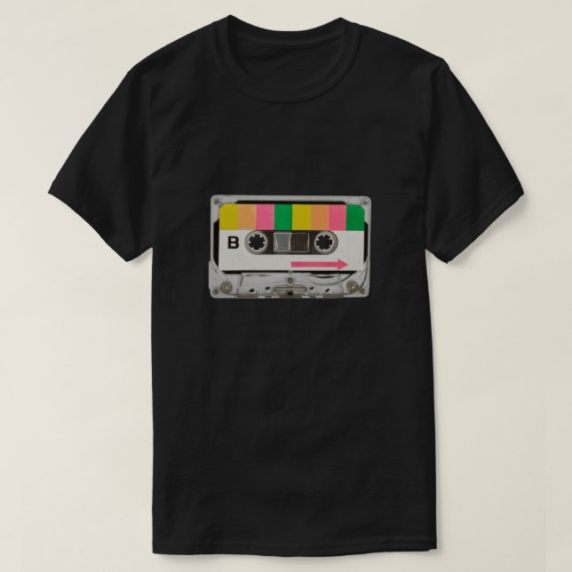 Retro-Kassette T-Shirt (Design vorne)