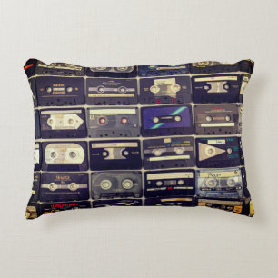 Retro-Kassette-Tape-Kissen Dekokissen
