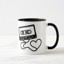 Retro-Kassette-Tasse - Eine Nostalgie Tasse