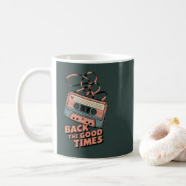 Retro-Kassette – „Zurück zu den guten Zeiten“ Vin Kaffeetasse