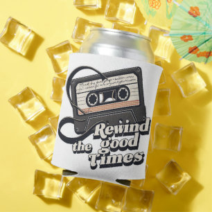Retro-Kassetten-Design für Nostalgie-Liebhaber Dosenkühler
