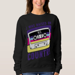 Retro-Kassettenband, auf das ich in 90er Jahren au Sweatshirt