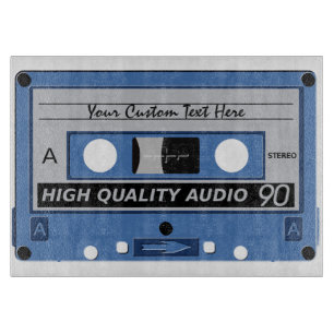 Retro Kassettengewohnheits-Schneidebrett Schneidebrett