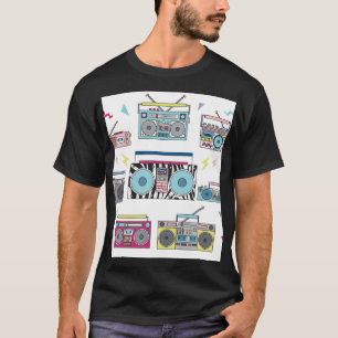 Retro-Kassettenspieler: 80er Vintag Art T-Shirt