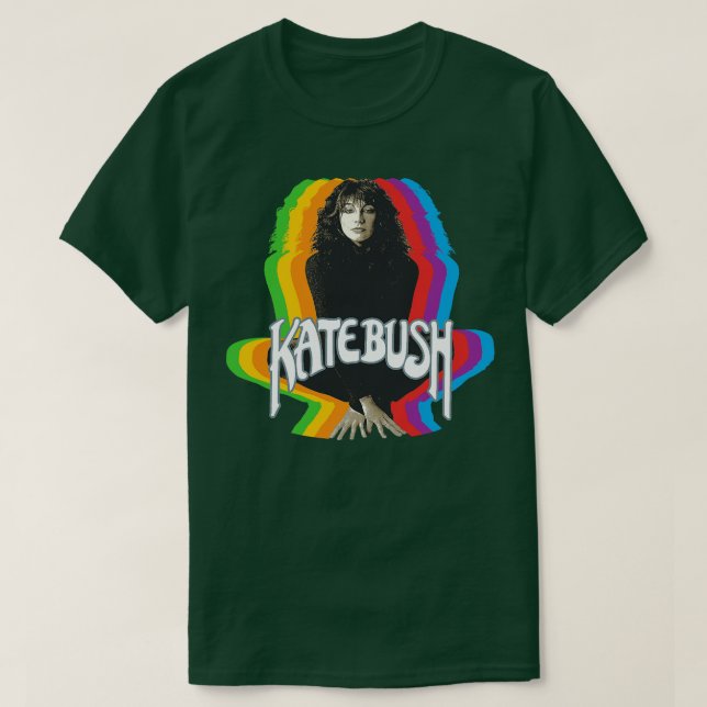 Retro Kate Bush Fanart Design T-Shirt (Design vorne)