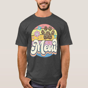 Retro-Katze 6 T-Shirt