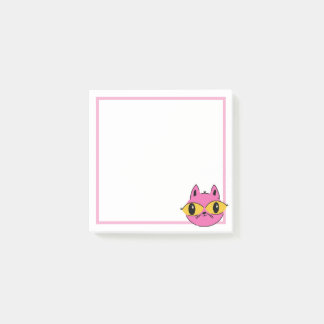 Retro-Katze Post-it Klebezettel