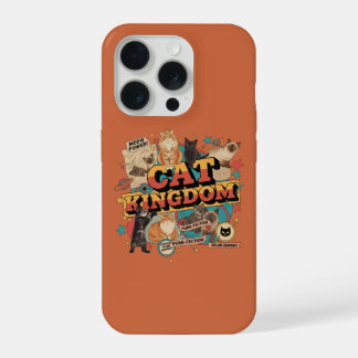 Retro-Katzen-Königreich-Ästhetik - Vintage 90er iPhone 15 Pro Hülle
