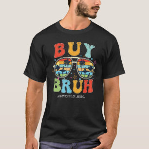 Retro kaufen Bruh Happy Last Day School Out Summer T-Shirt