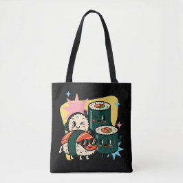 Retro Kawaii Sushi Süße Japanische Lebensmittel