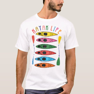 Retro Kayak Life T-Shirt
