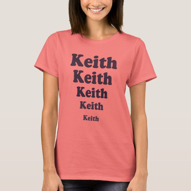 Retro Keith T-Shirt (Vorderseite)