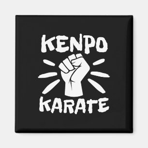 Retro Kenpo Karate Kempo Karate Martial Arts Magnet