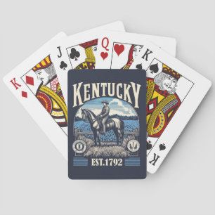 Retro Kentucky Spielkarten